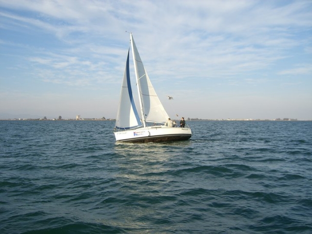  Segelboot der Escola Nautica Focus 